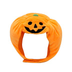 Halloween With Pumpkin Hats For Cats And Dogs