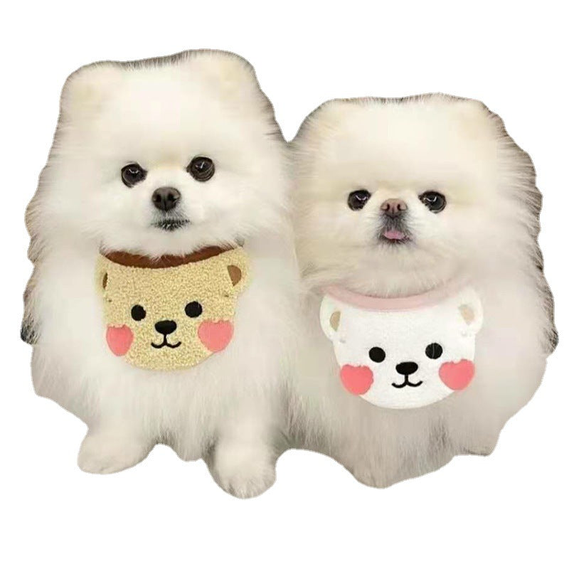 Small To Medium-Sized Dogs And Cats With Lace-Up Bibs