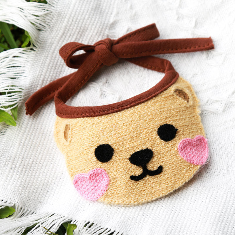 Small To Medium-Sized Dogs And Cats With Lace-Up Bibs