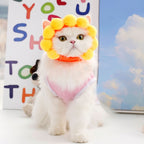 Cute Sunflower Dog And Cat Hat