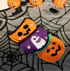 Halloween-Themed Pet Bibs With Elastic Drawstring