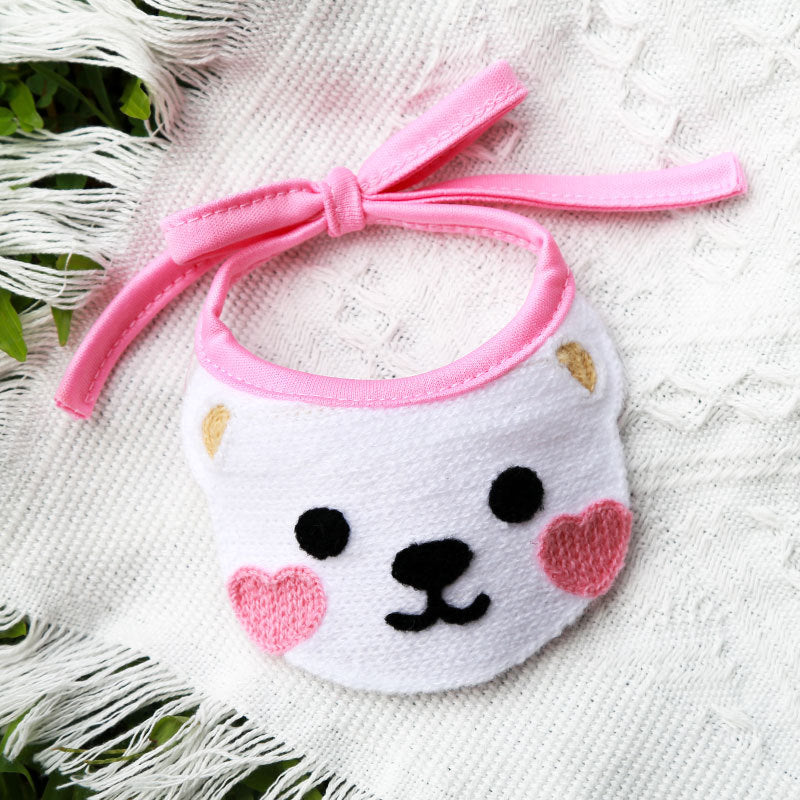 Small To Medium-Sized Dogs And Cats With Lace-Up Bibs