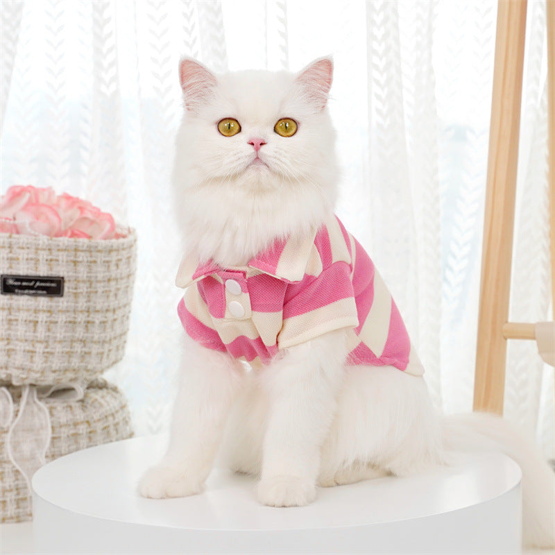 Thin Cat Clothes And Dog Clothes For Summer