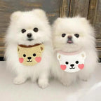Small To Medium-Sized Dogs And Cats With Lace-Up Bibs