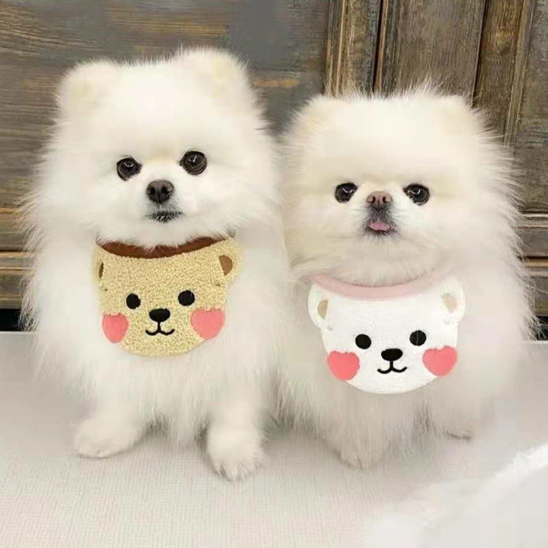Small To Medium-Sized Dogs And Cats With Lace-Up Bibs