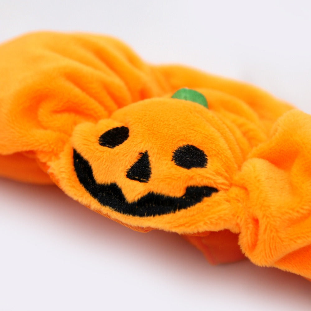 Halloween With Pumpkin Hats For Cats And Dogs